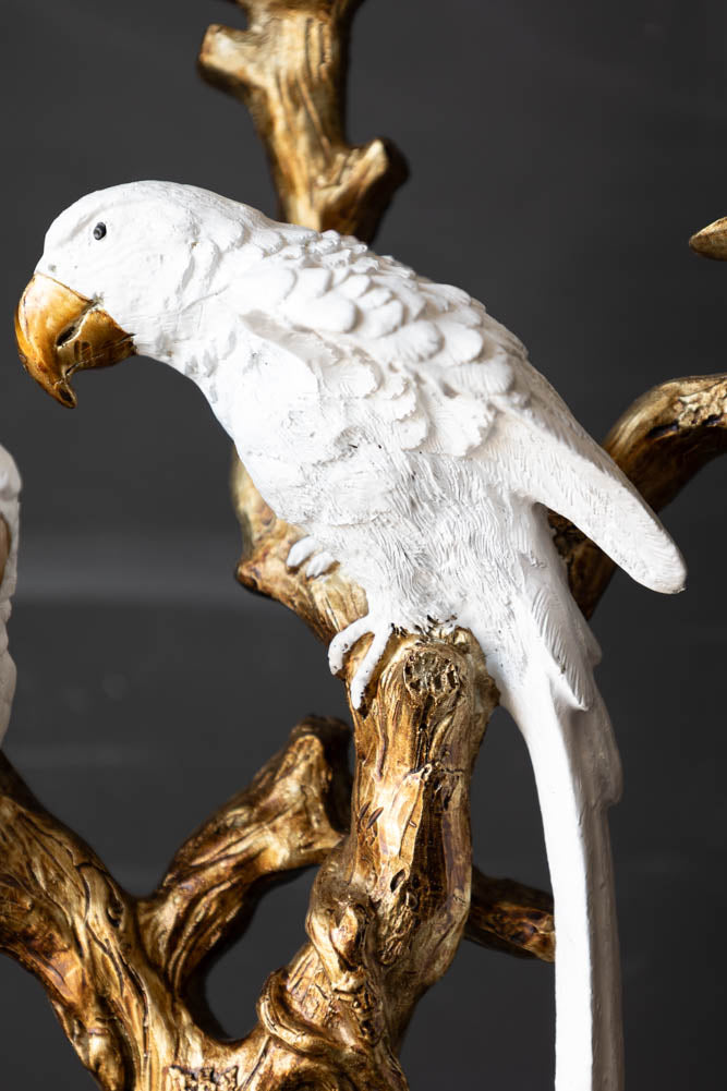 Bougeoir Lovebirds & Roses