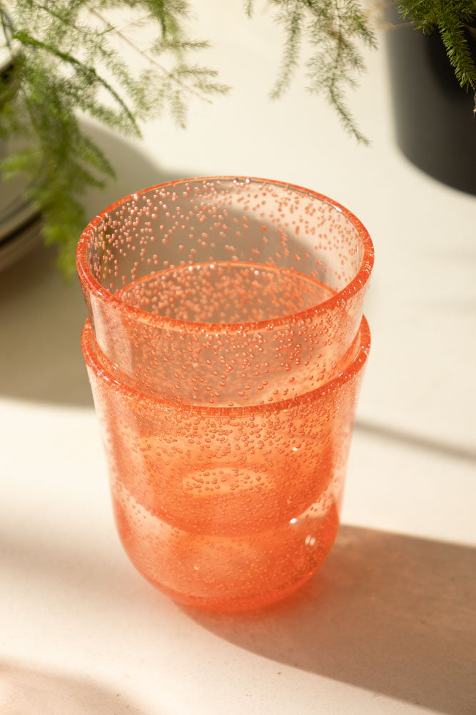 Gobelet pique-nique en acrylique rose corail