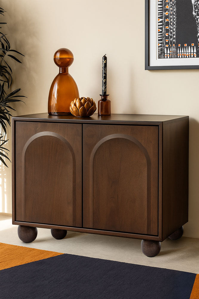 Buffet 2 portes en manguier Arc Detail
