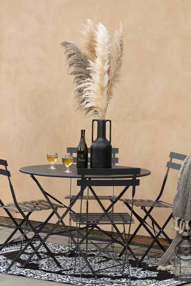 Ensemble de jardin bistro gris