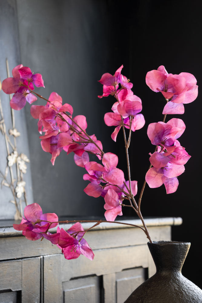 Tige de fleur de fuchsia artificielle rose