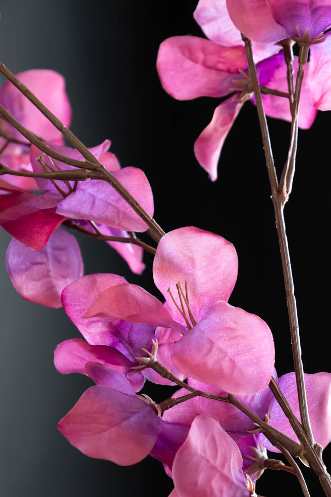 Tige de fleur de fuchsia artificielle rose