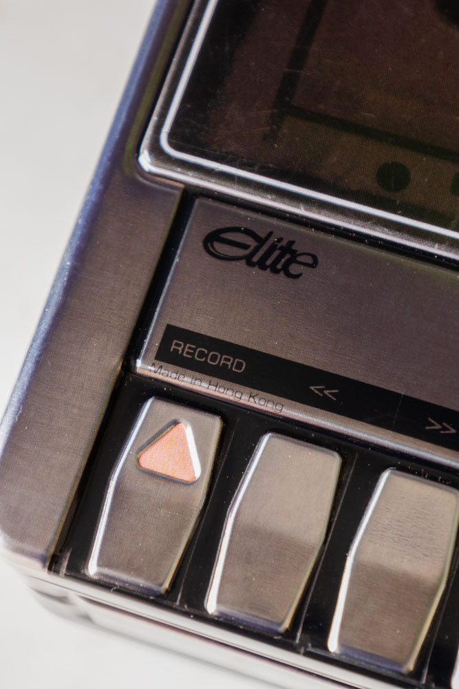 Boîte de rangement pour magnétophone à cassettes rétro