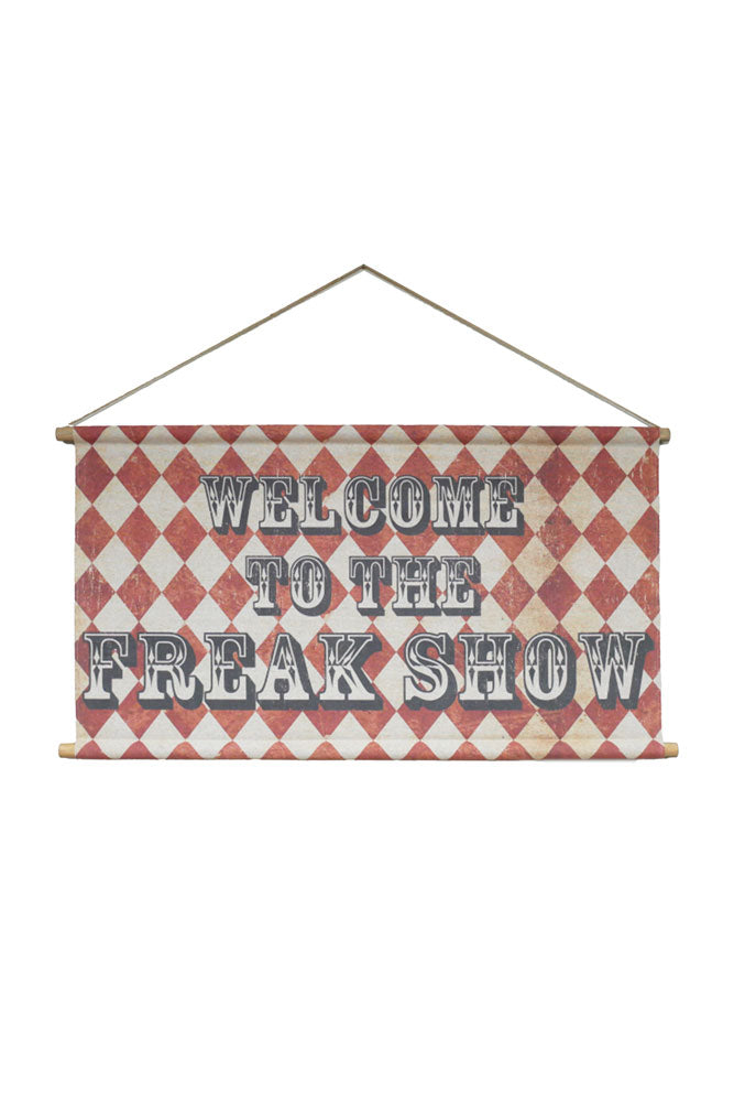 Décoration murale Freak Show de style vintage