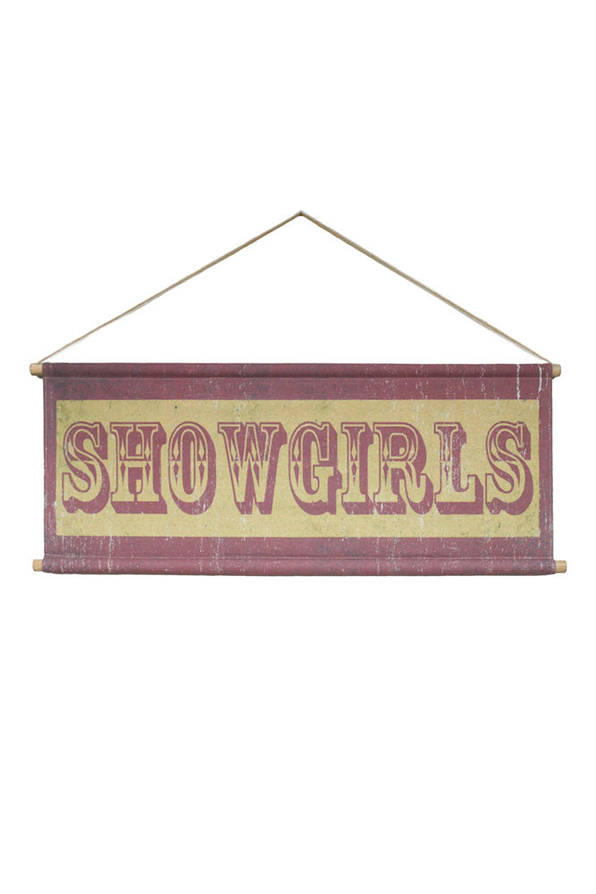 Décoration murale de showgirls de style vintage