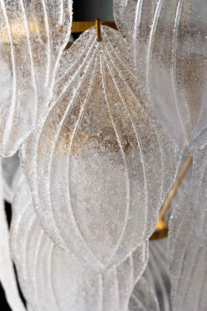 Lustre Feuilles Givrées - SECONDES